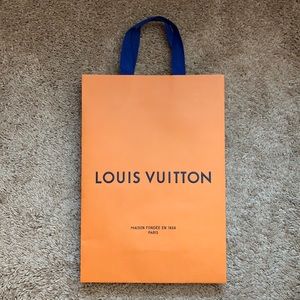Authentic Large Louis Vuitton Shopping Gift Bag